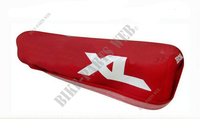 Seat cover red for Honda XL250R, XL350R starting from 1984